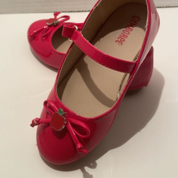 Charming Cherry Red Mary Janes by Gymboree, Girls Size 8 - Picture 5 of 8
